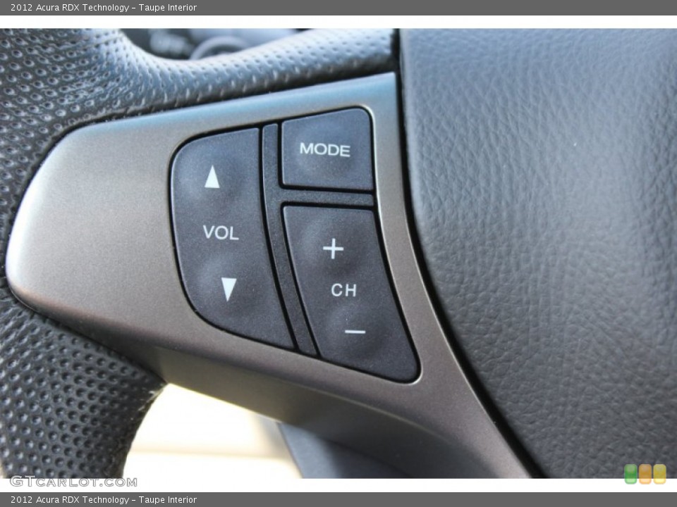 Taupe Interior Controls for the 2012 Acura RDX Technology #71803497