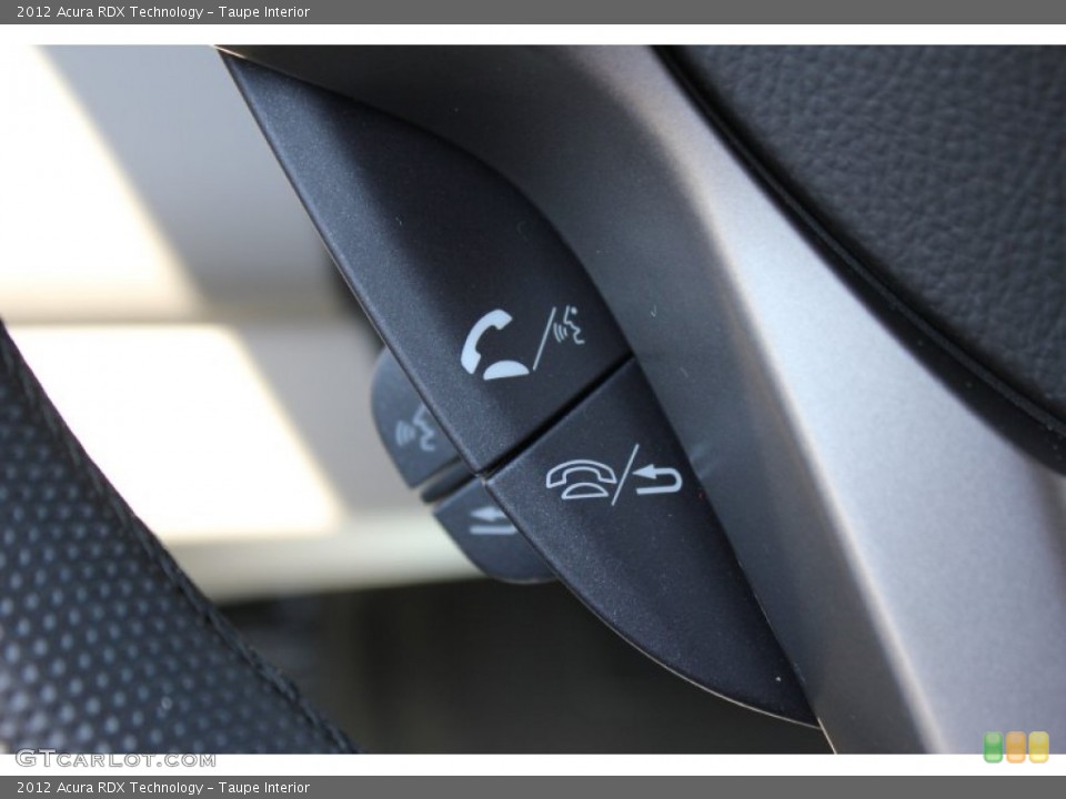 Taupe Interior Controls for the 2012 Acura RDX Technology #71803506