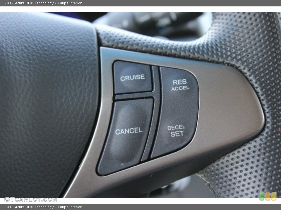 Taupe Interior Controls for the 2012 Acura RDX Technology #71803512