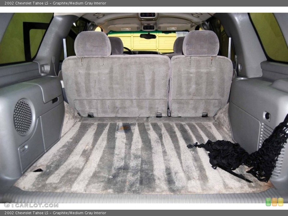 Graphite/Medium Gray Interior Trunk for the 2002 Chevrolet Tahoe LS #71804274