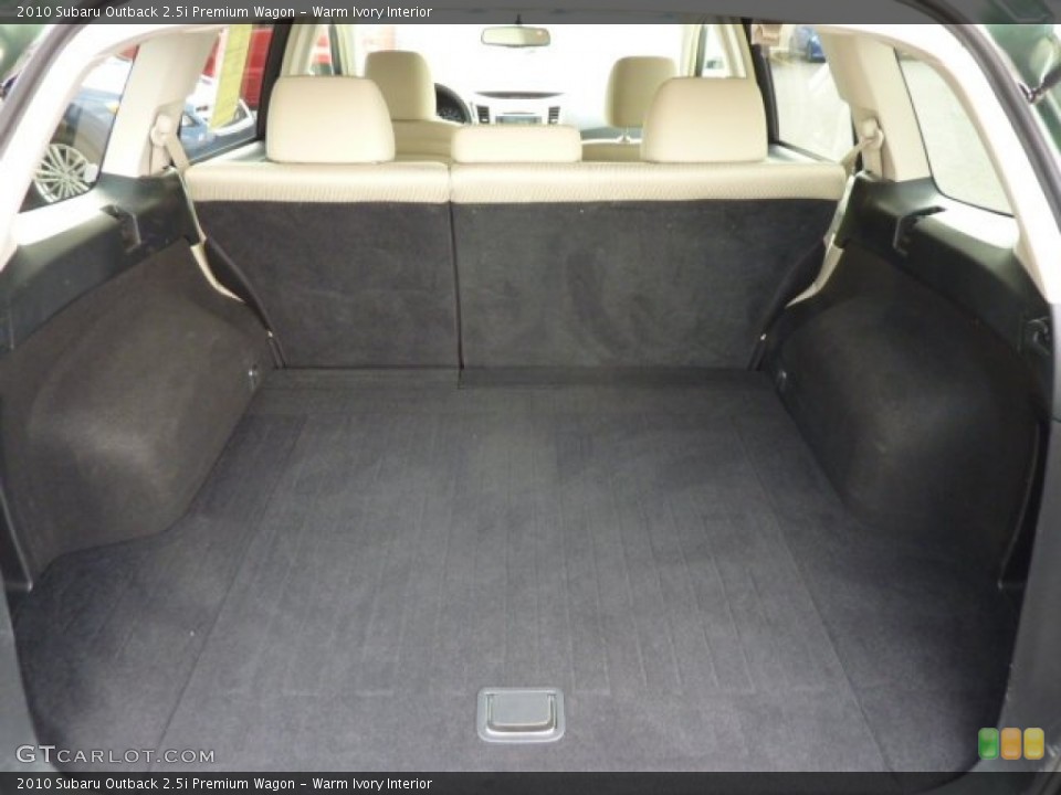 Warm Ivory Interior Trunk for the 2010 Subaru Outback 2.5i Premium Wagon #71805471