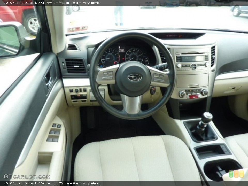 Warm Ivory Interior Photo for the 2010 Subaru Outback 2.5i Premium Wagon #71805525