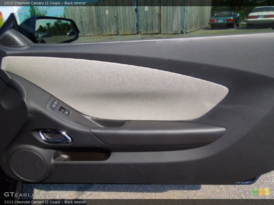 Black Interior Door Panel for the 2013 Chevrolet Camaro LS Coupe #71811442