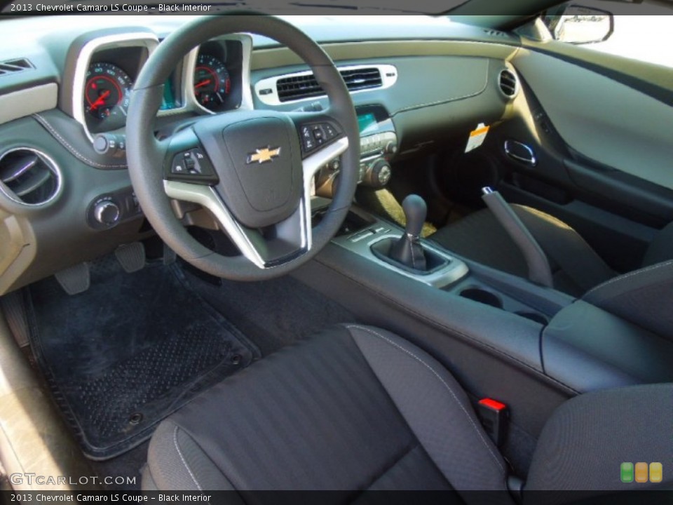 Black Interior Prime Interior for the 2013 Chevrolet Camaro LS Coupe #71811472