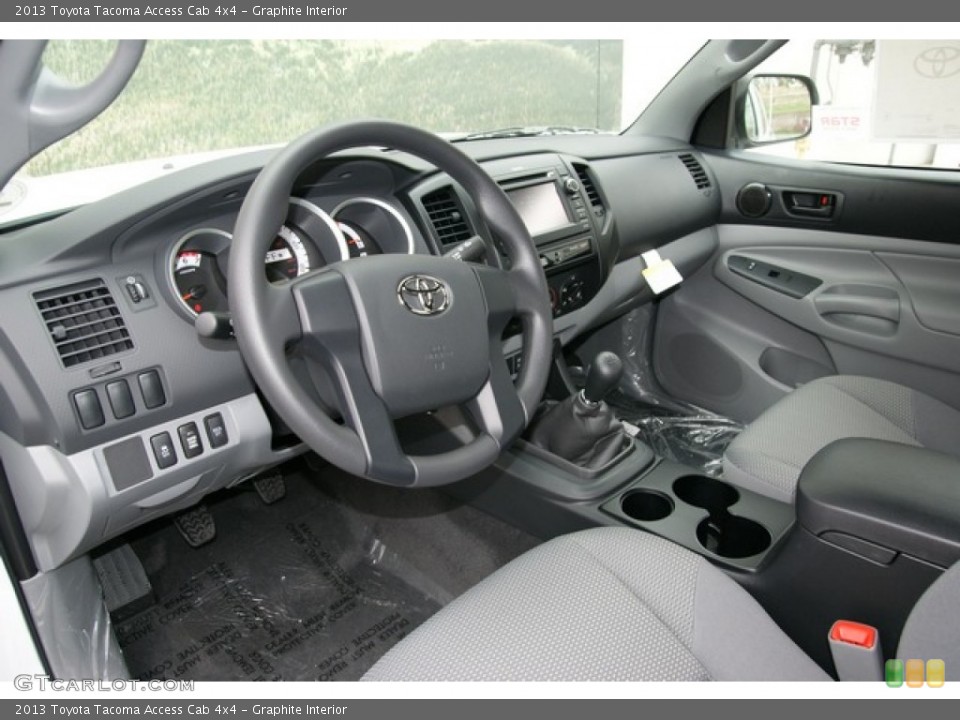 Graphite Interior Prime Interior for the 2013 Toyota Tacoma Access Cab 4x4 #71811540