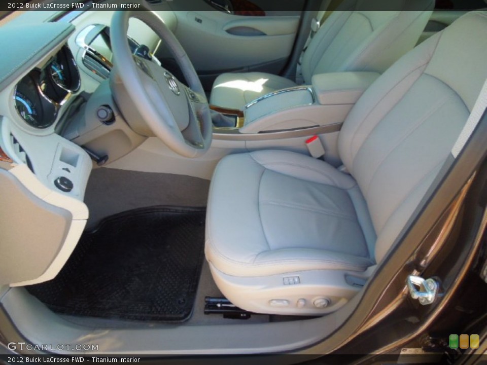 Titanium Interior Front Seat for the 2012 Buick LaCrosse FWD #71811543