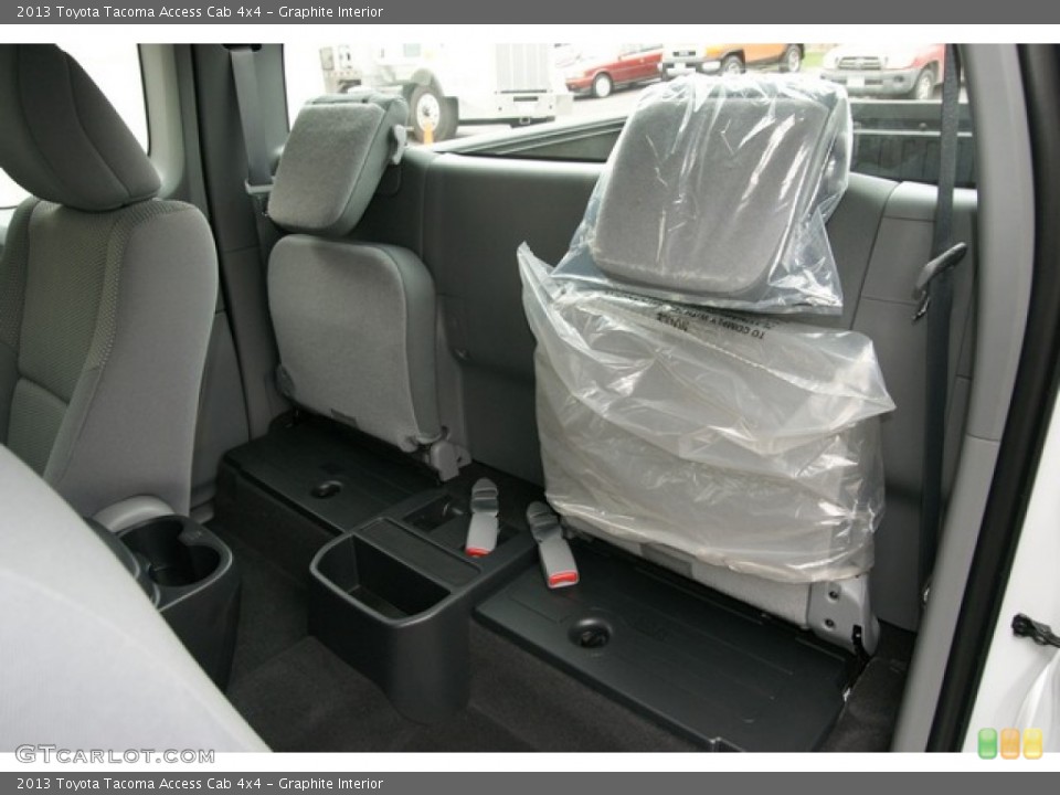 Graphite Interior Rear Seat for the 2013 Toyota Tacoma Access Cab 4x4 #71811561