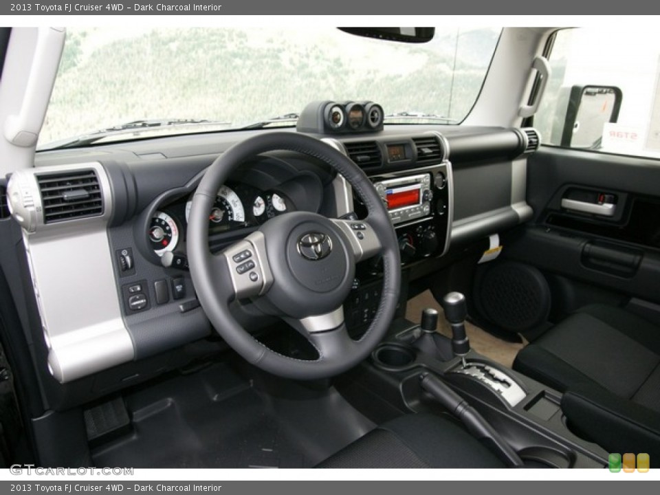 Dark Charcoal Interior Prime Interior for the 2013 Toyota FJ Cruiser 4WD #71812233