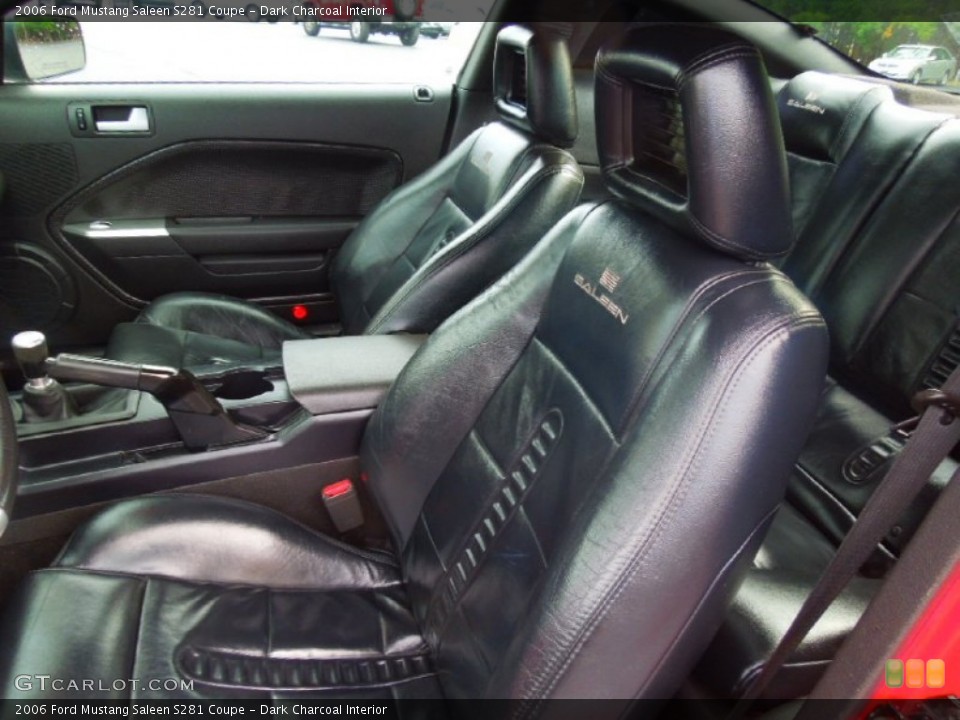 Dark Charcoal Interior Front Seat for the 2006 Ford Mustang Saleen S281 Coupe #71812266