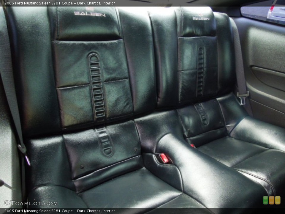 Dark Charcoal Interior Rear Seat for the 2006 Ford Mustang Saleen S281 Coupe #71812331
