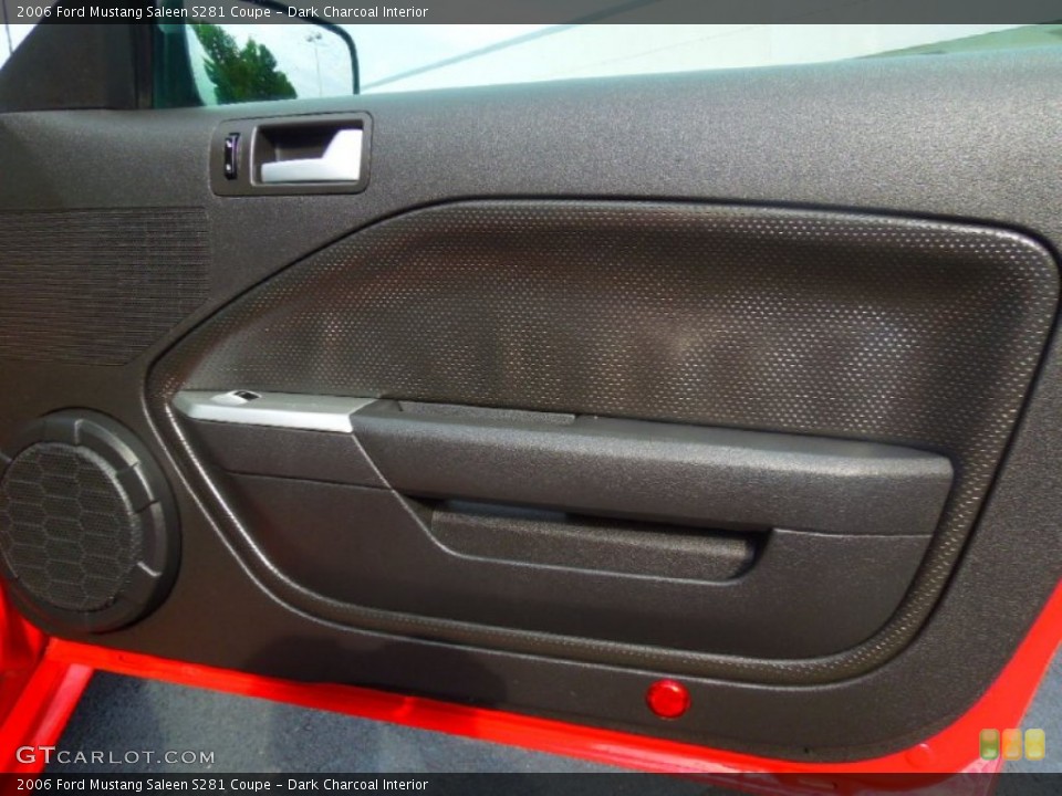 Dark Charcoal Interior Door Panel for the 2006 Ford Mustang Saleen S281 Coupe #71812356