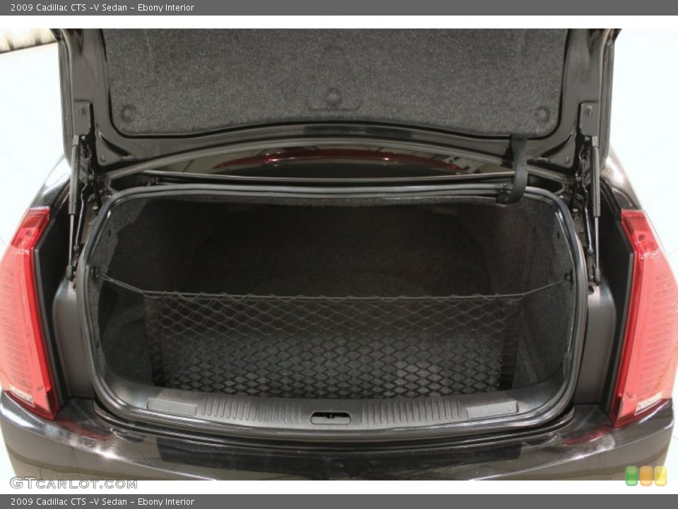 Ebony Interior Trunk for the 2009 Cadillac CTS -V Sedan #71814561