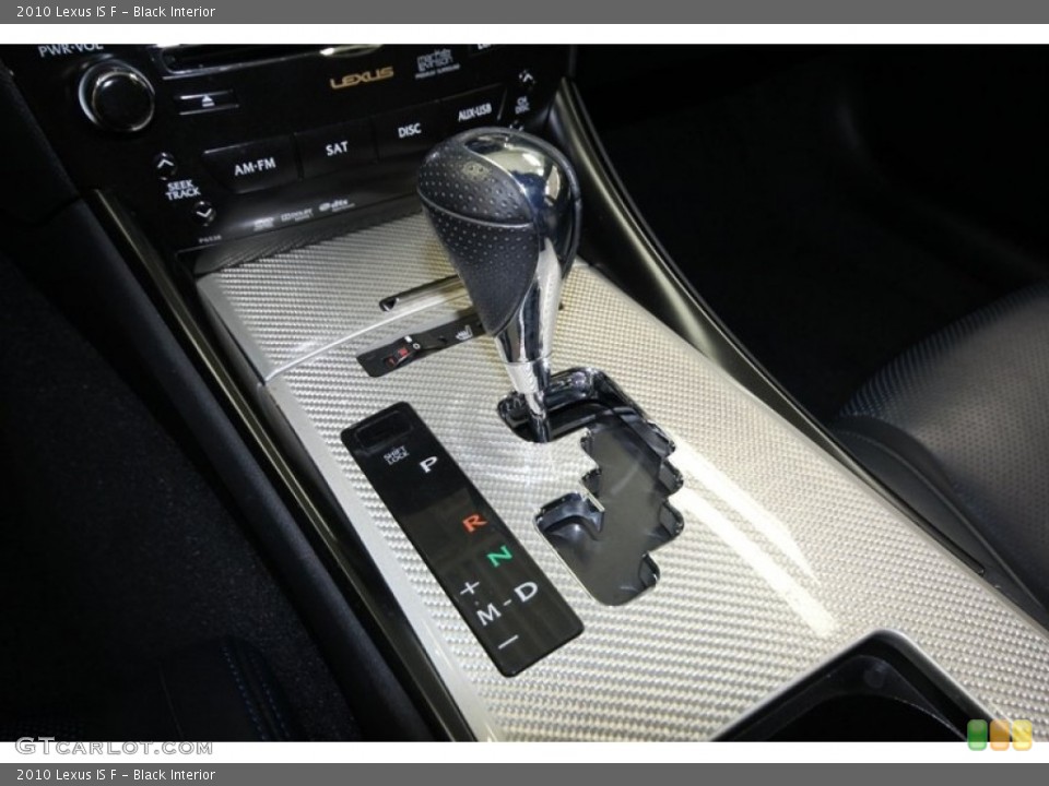 Black Interior Transmission for the 2010 Lexus IS F #71816679
