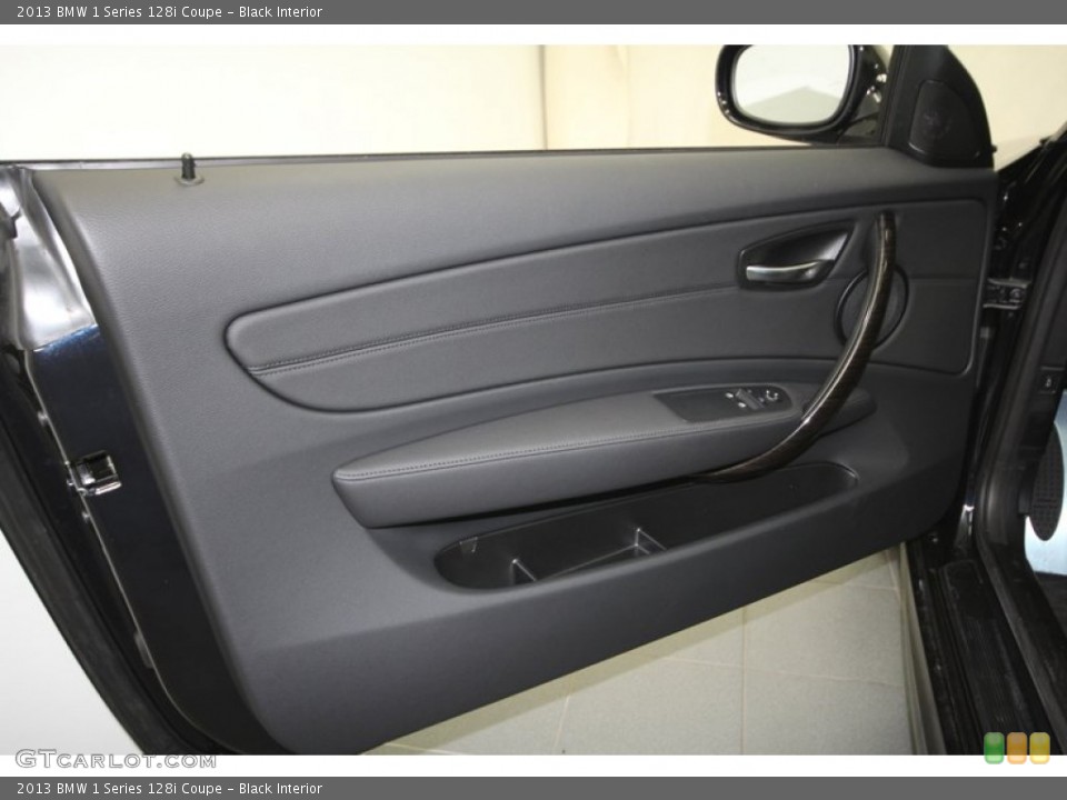Black Interior Door Panel for the 2013 BMW 1 Series 128i Coupe #71817132
