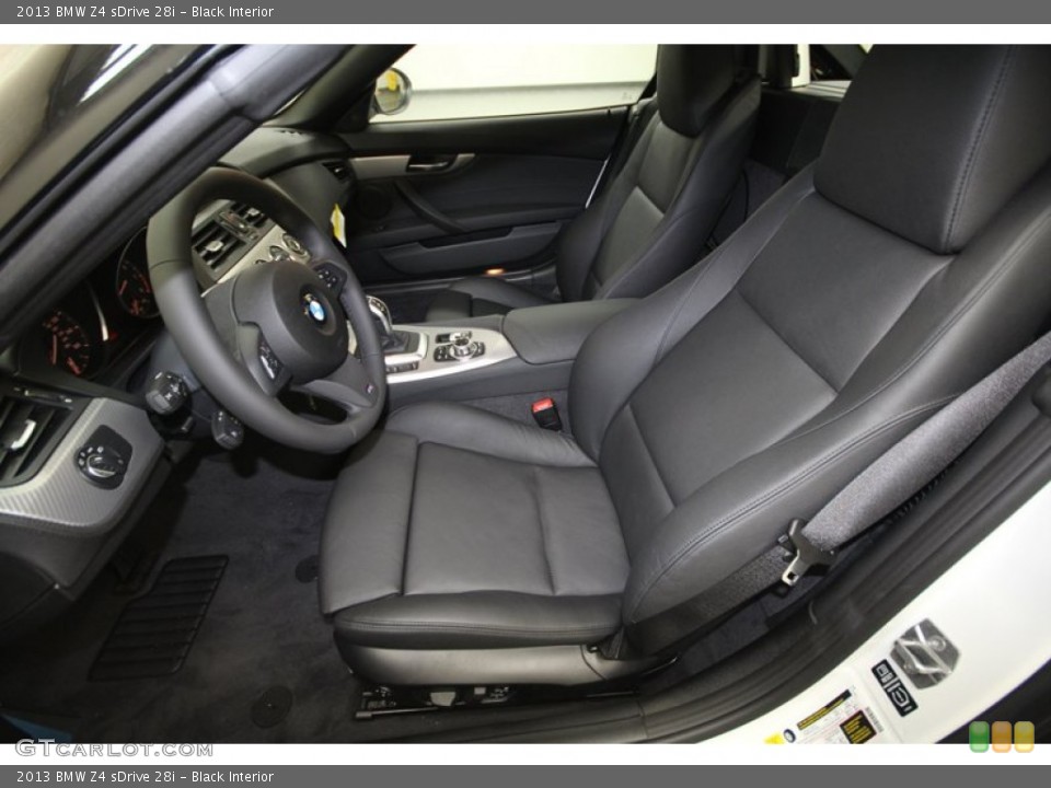 Black Interior Front Seat for the 2013 BMW Z4 sDrive 28i #71817567