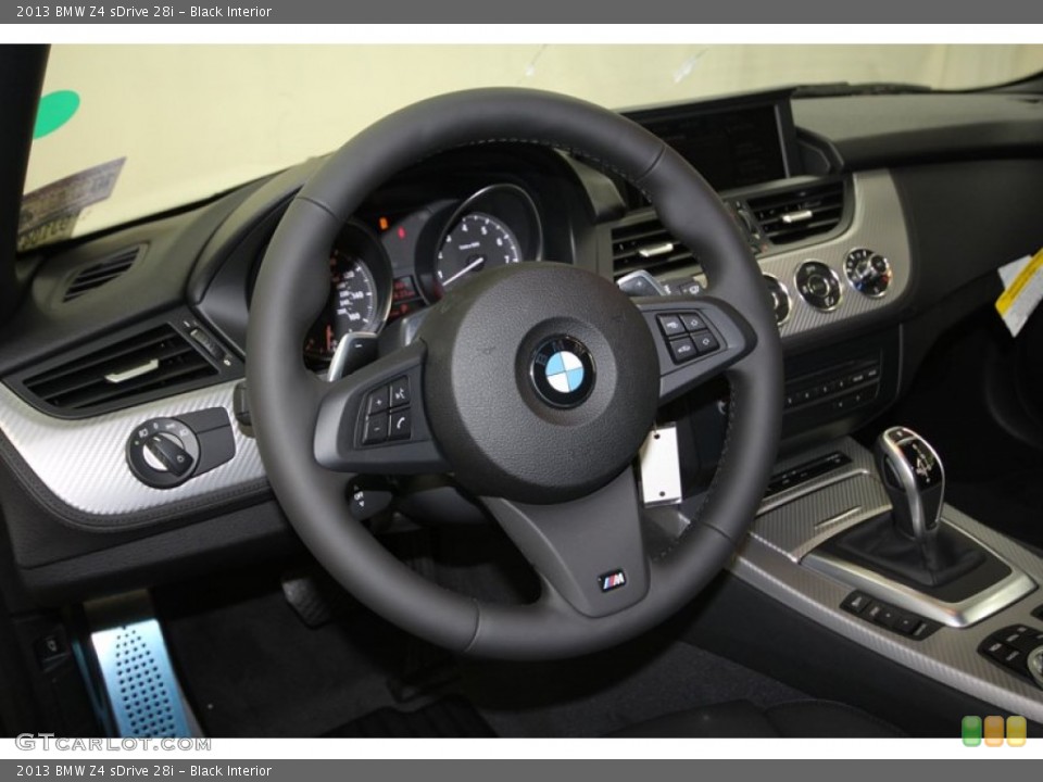 Black Interior Steering Wheel for the 2013 BMW Z4 sDrive 28i #71817633