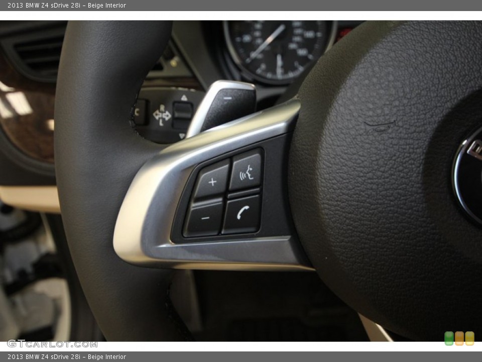 Beige Interior Controls for the 2013 BMW Z4 sDrive 28i #71817696