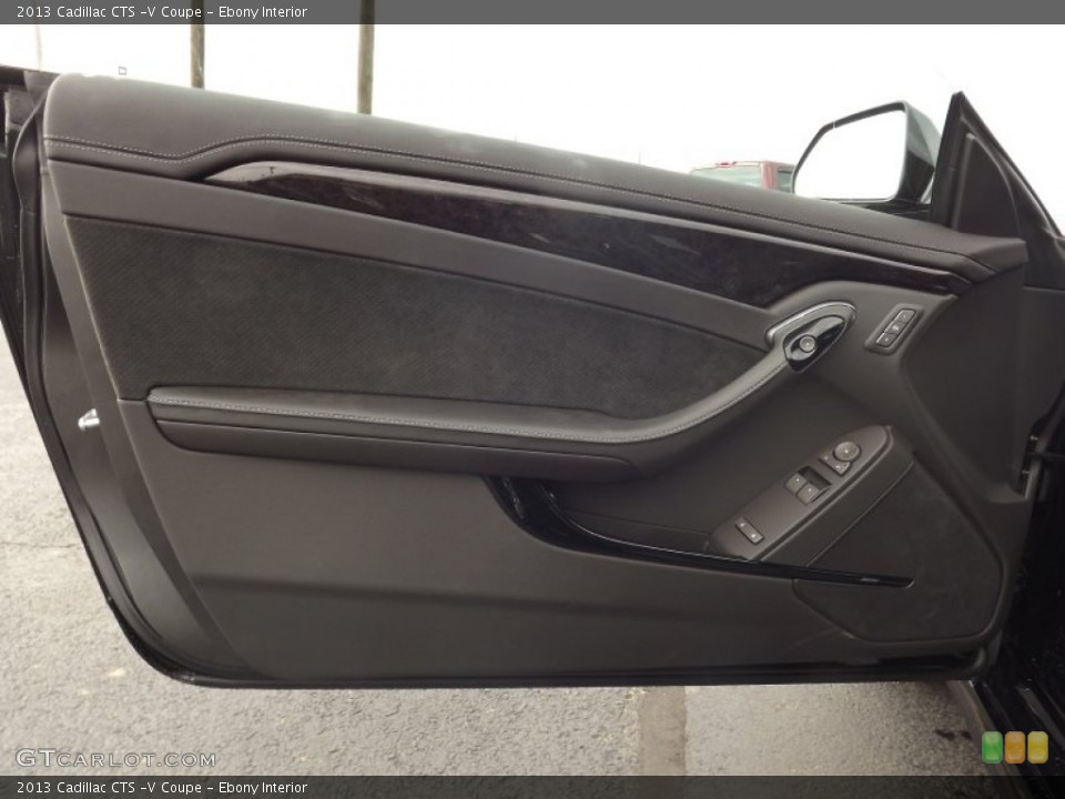 Ebony Interior Door Panel for the 2013 Cadillac CTS -V Coupe #71818593