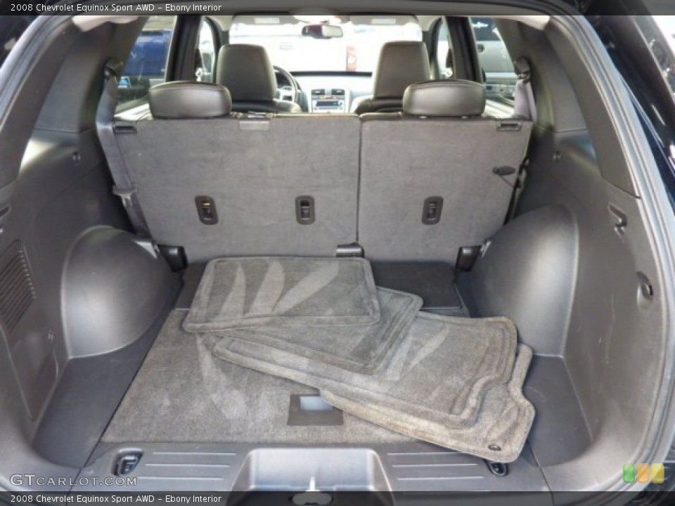 Ebony Interior Trunk for the 2008 Chevrolet Equinox Sport AWD #71820095