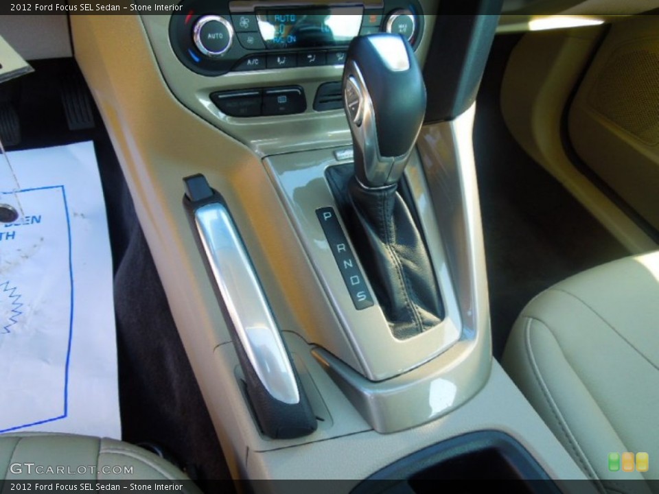 Stone Interior Transmission for the 2012 Ford Focus SEL Sedan #71820509