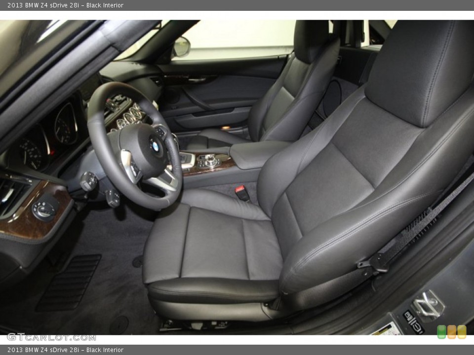 Black Interior Front Seat for the 2013 BMW Z4 sDrive 28i #71821475