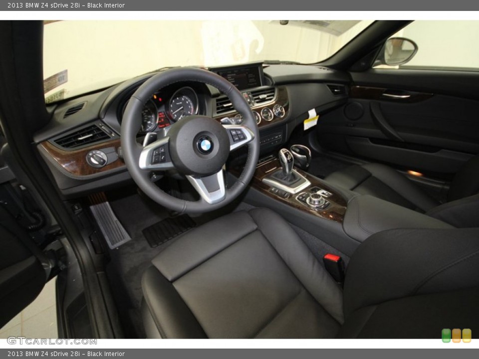 Black Interior Prime Interior for the 2013 BMW Z4 sDrive 28i #71821499