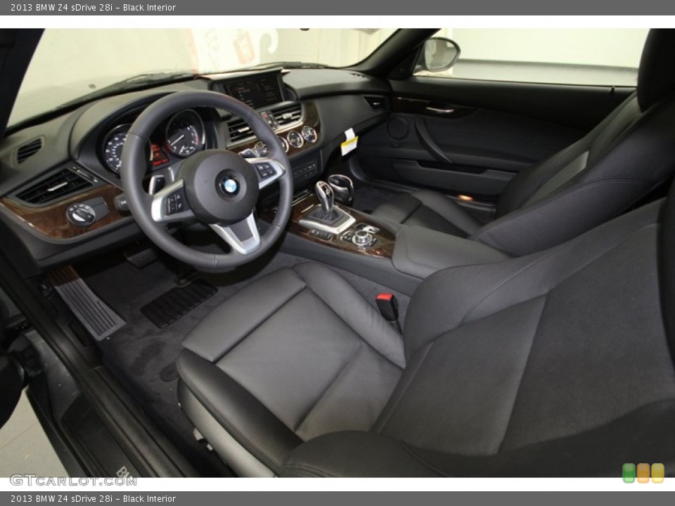 Black Interior Prime Interior for the 2013 BMW Z4 sDrive 28i #71821709