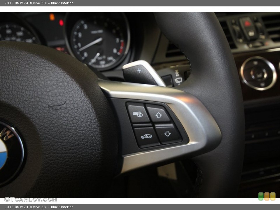 Black Interior Controls for the 2013 BMW Z4 sDrive 28i #71821922