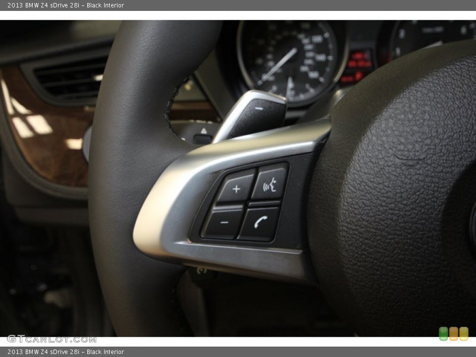Black Interior Controls for the 2013 BMW Z4 sDrive 28i #71821940
