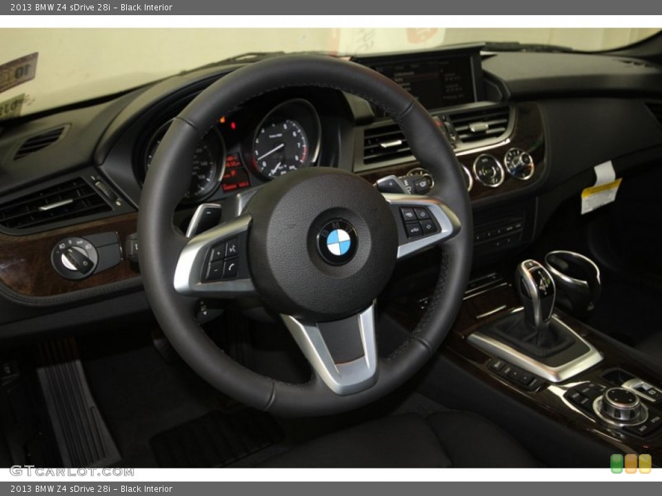 Black Interior Steering Wheel for the 2013 BMW Z4 sDrive 28i #71821961