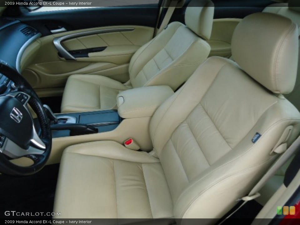 Ivory Interior Front Seat for the 2009 Honda Accord EX-L Coupe #71821988