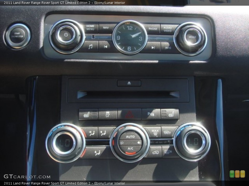 Ebony/Lunar Interior Controls for the 2011 Land Rover Range Rover Sport GT Limited Edition 2 #71822266