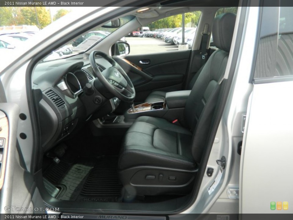 Black Interior Photo for the 2011 Nissan Murano LE AWD #71822354