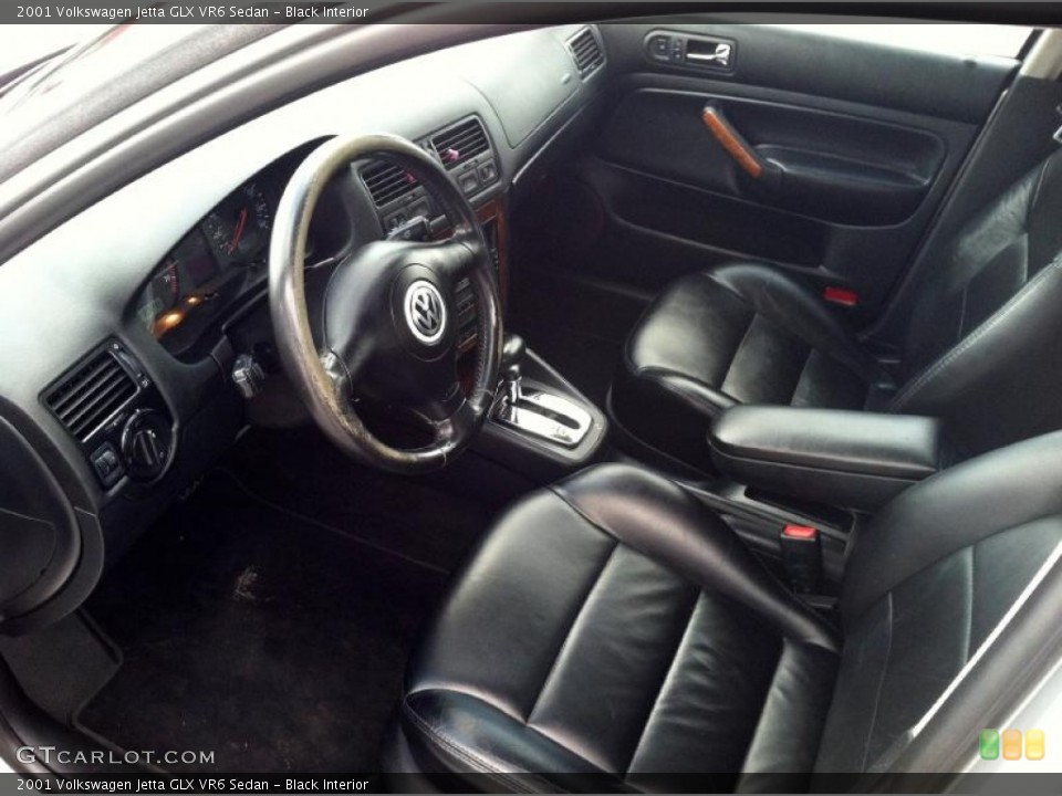 Black Interior Photo for the 2001 Volkswagen Jetta GLX VR6 Sedan #71824802