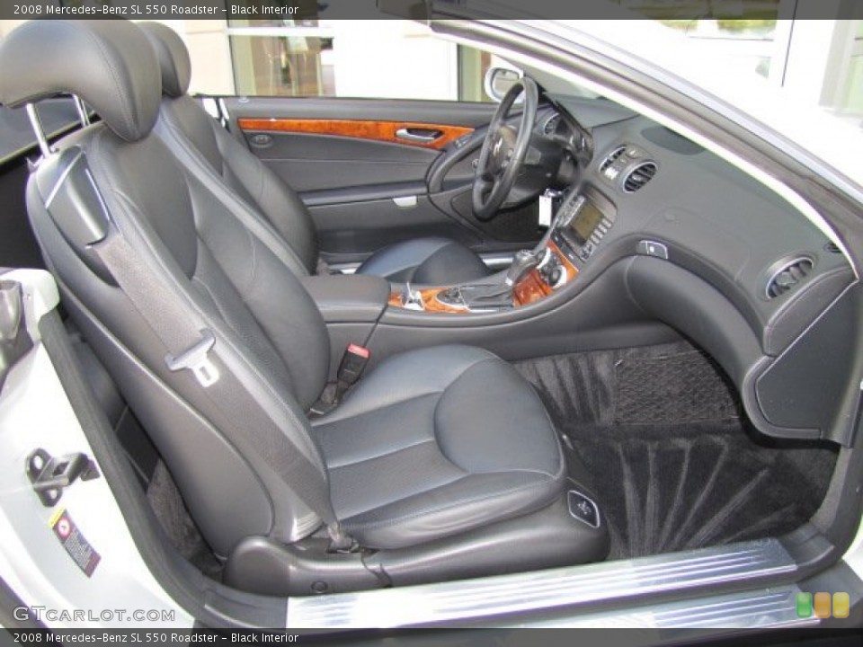 Black Interior Photo for the 2008 Mercedes-Benz SL 550 Roadster #71825567