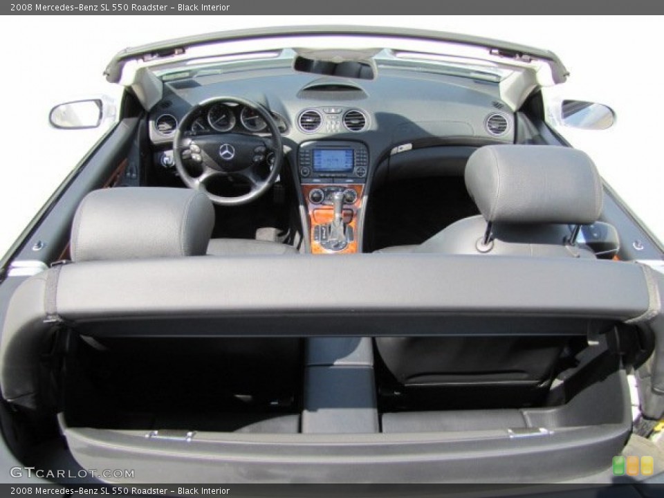 Black Interior Photo for the 2008 Mercedes-Benz SL 550 Roadster #71825791