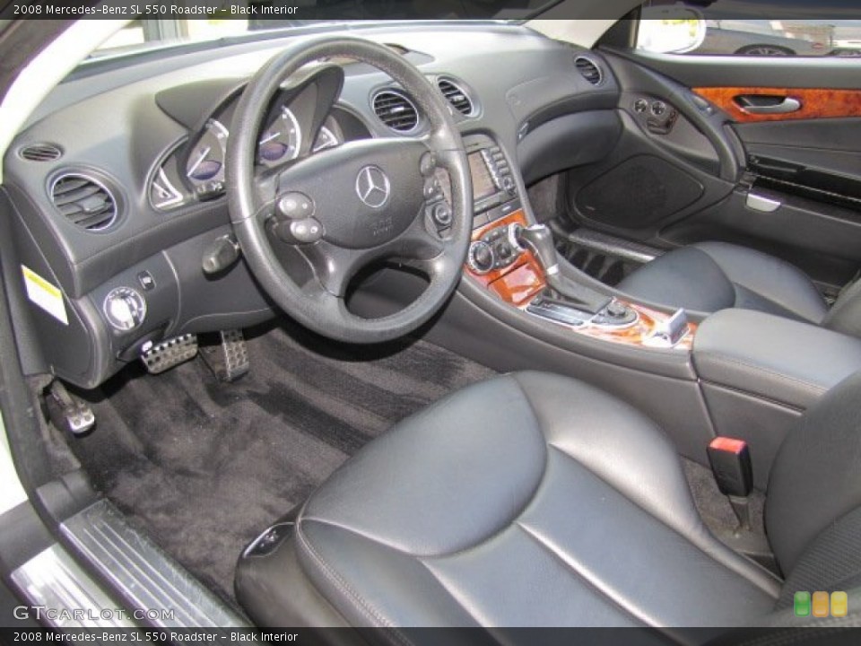 Black 2008 Mercedes-Benz SL Interiors