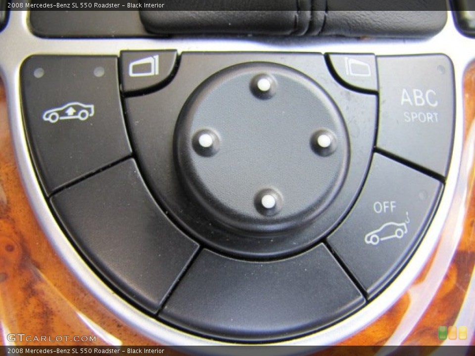 Black Interior Controls for the 2008 Mercedes-Benz SL 550 Roadster #71826050