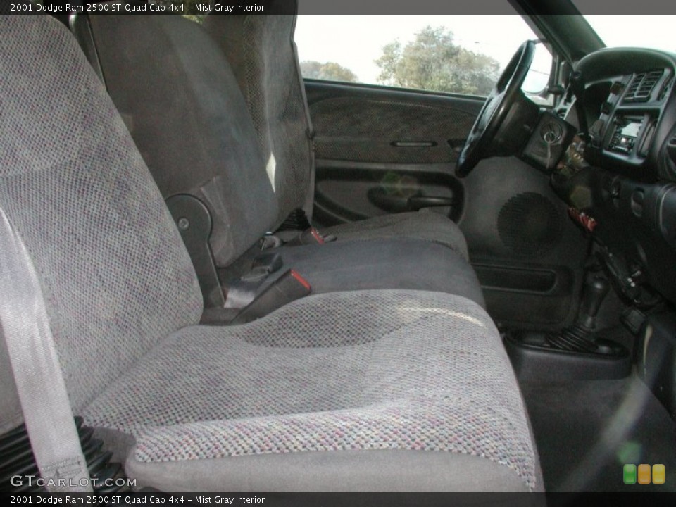 Mist Gray Interior Front Seat for the 2001 Dodge Ram 2500 ST Quad Cab 4x4 #71826410