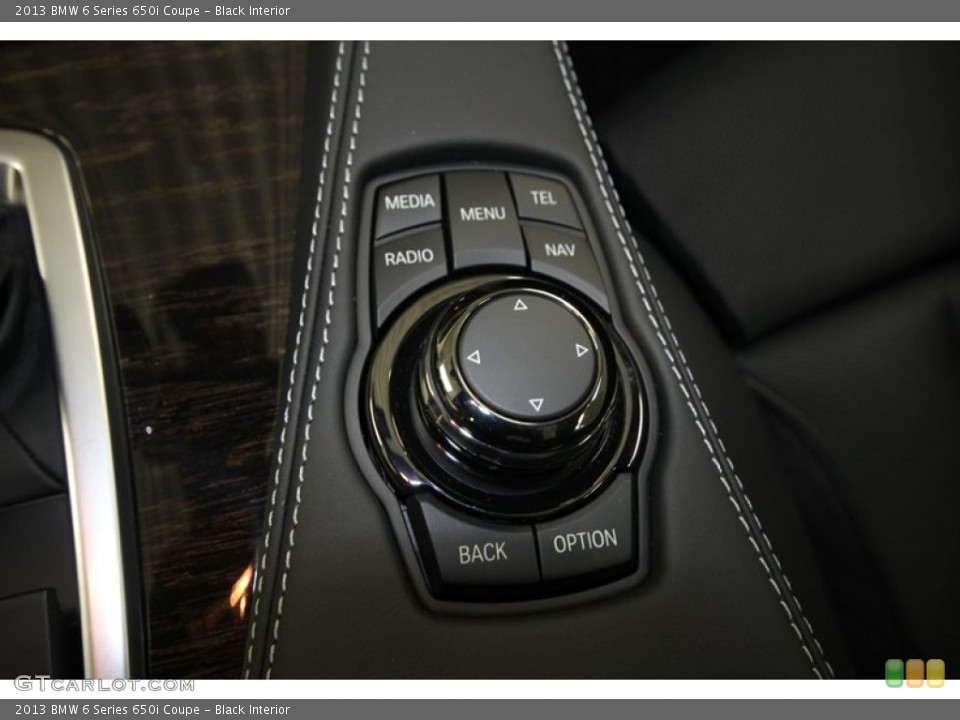 Black Interior Controls for the 2013 BMW 6 Series 650i Coupe #71828141