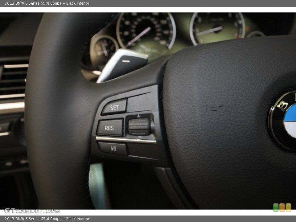 Black Interior Controls for the 2013 BMW 6 Series 650i Coupe #71828223