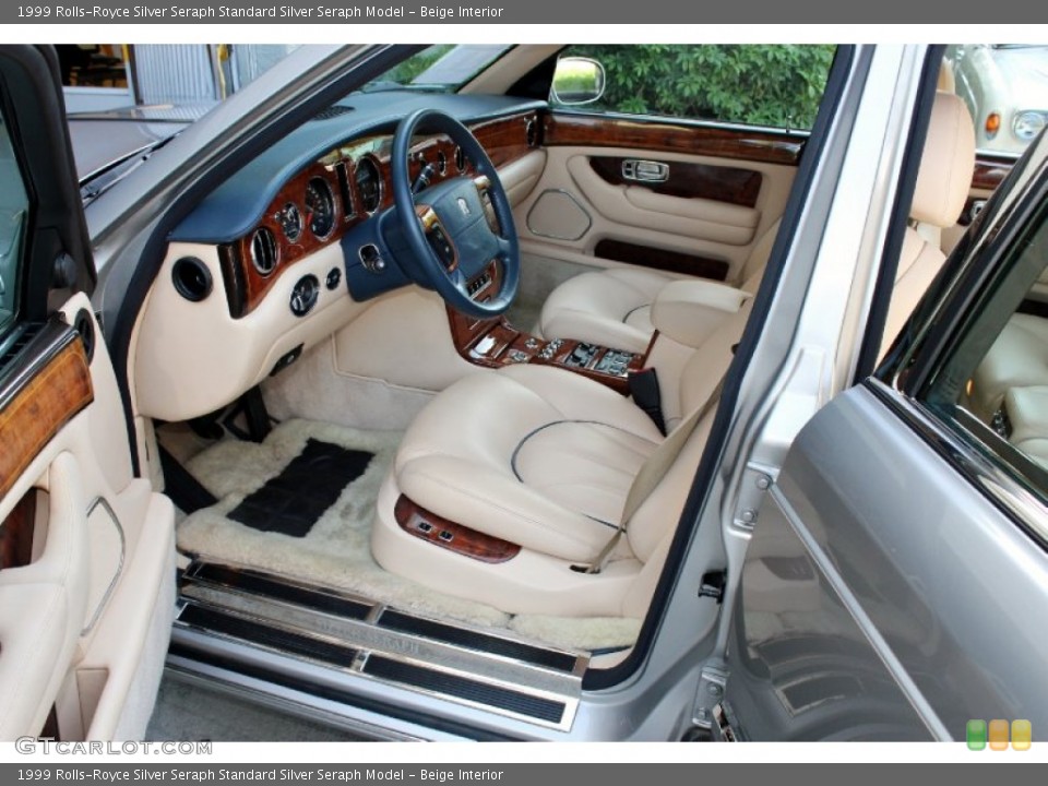 Beige Interior Photo for the 1999 Rolls-Royce Silver Seraph  #71829251