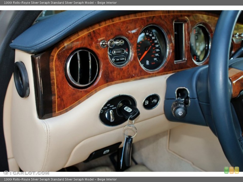 Beige Interior Controls for the 1999 Rolls-Royce Silver Seraph  #71829563