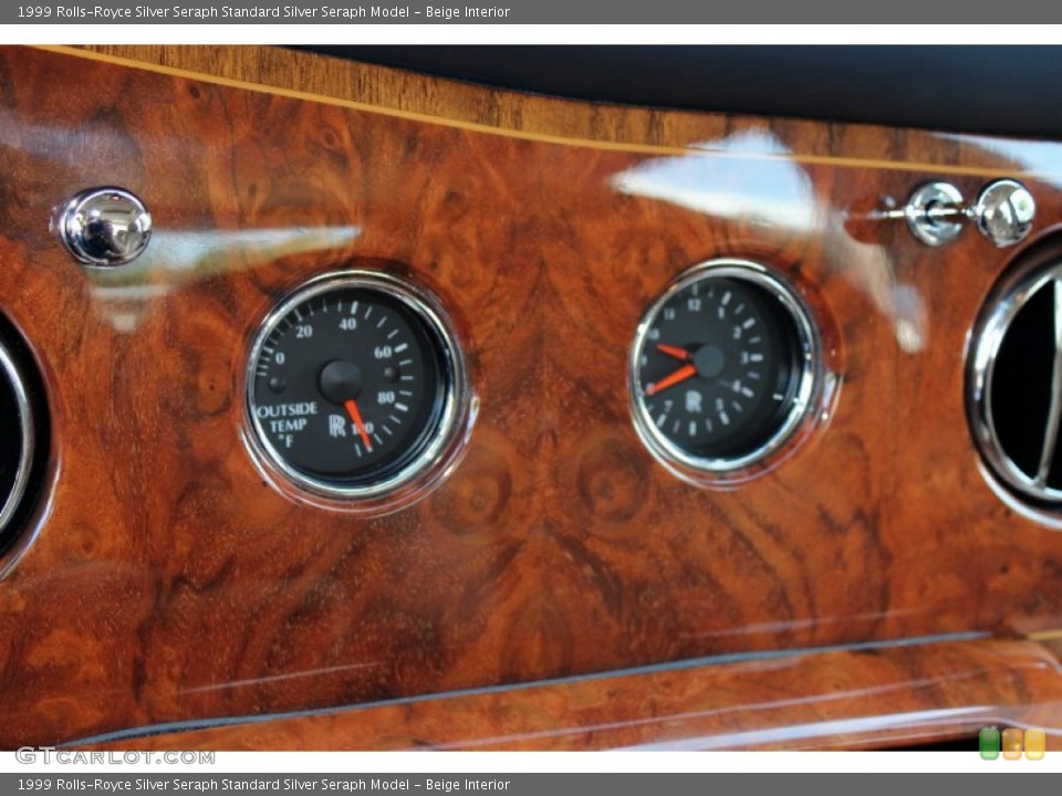 Beige Interior Gauges for the 1999 Rolls-Royce Silver Seraph  #71829659