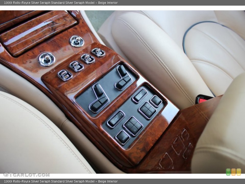 Beige Interior Controls for the 1999 Rolls-Royce Silver Seraph  #71829725