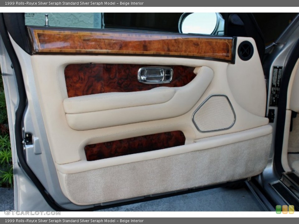 Beige Interior Door Panel for the 1999 Rolls-Royce Silver Seraph  #71829773