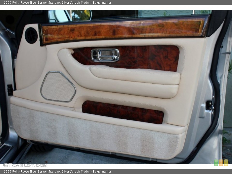 Beige Interior Door Panel for the 1999 Rolls-Royce Silver Seraph  #71829793
