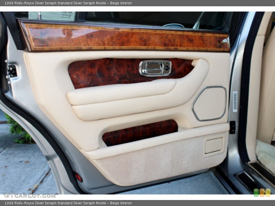 Beige Interior Door Panel for the 1999 Rolls-Royce Silver Seraph  #71829814