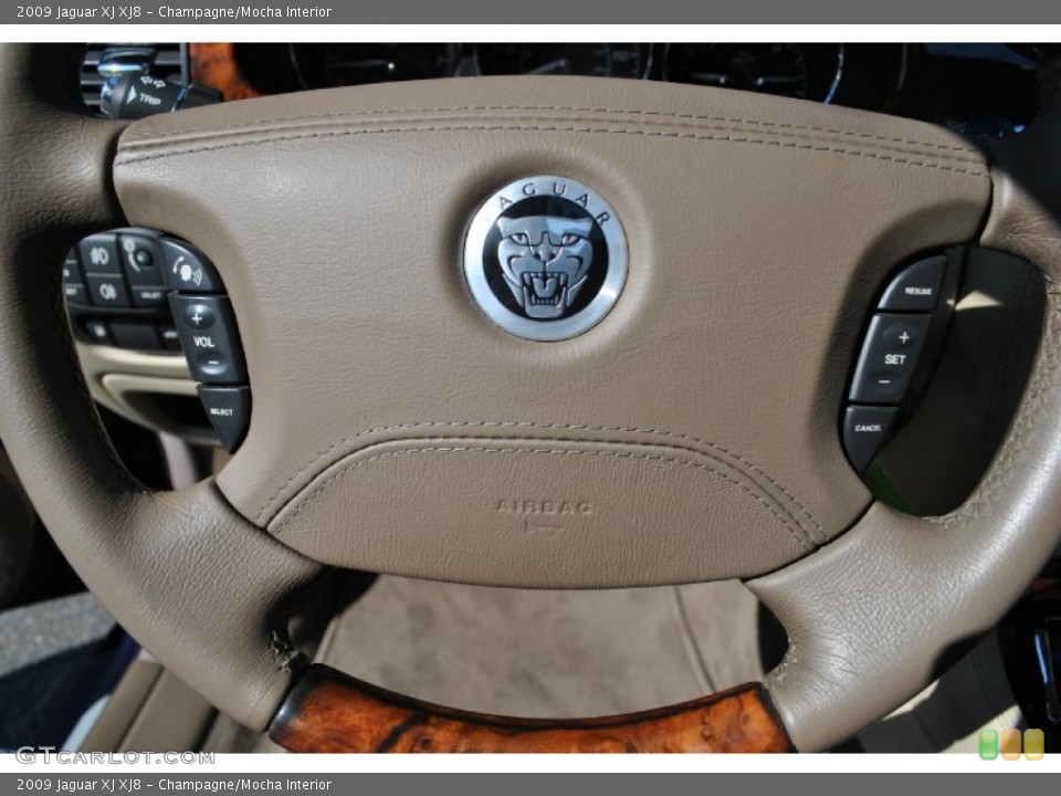 Champagne/Mocha Interior Controls for the 2009 Jaguar XJ XJ8 #71829815