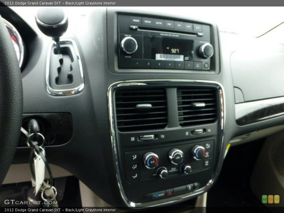 Black/Light Graystone Interior Controls for the 2013 Dodge Grand Caravan SXT #71835350